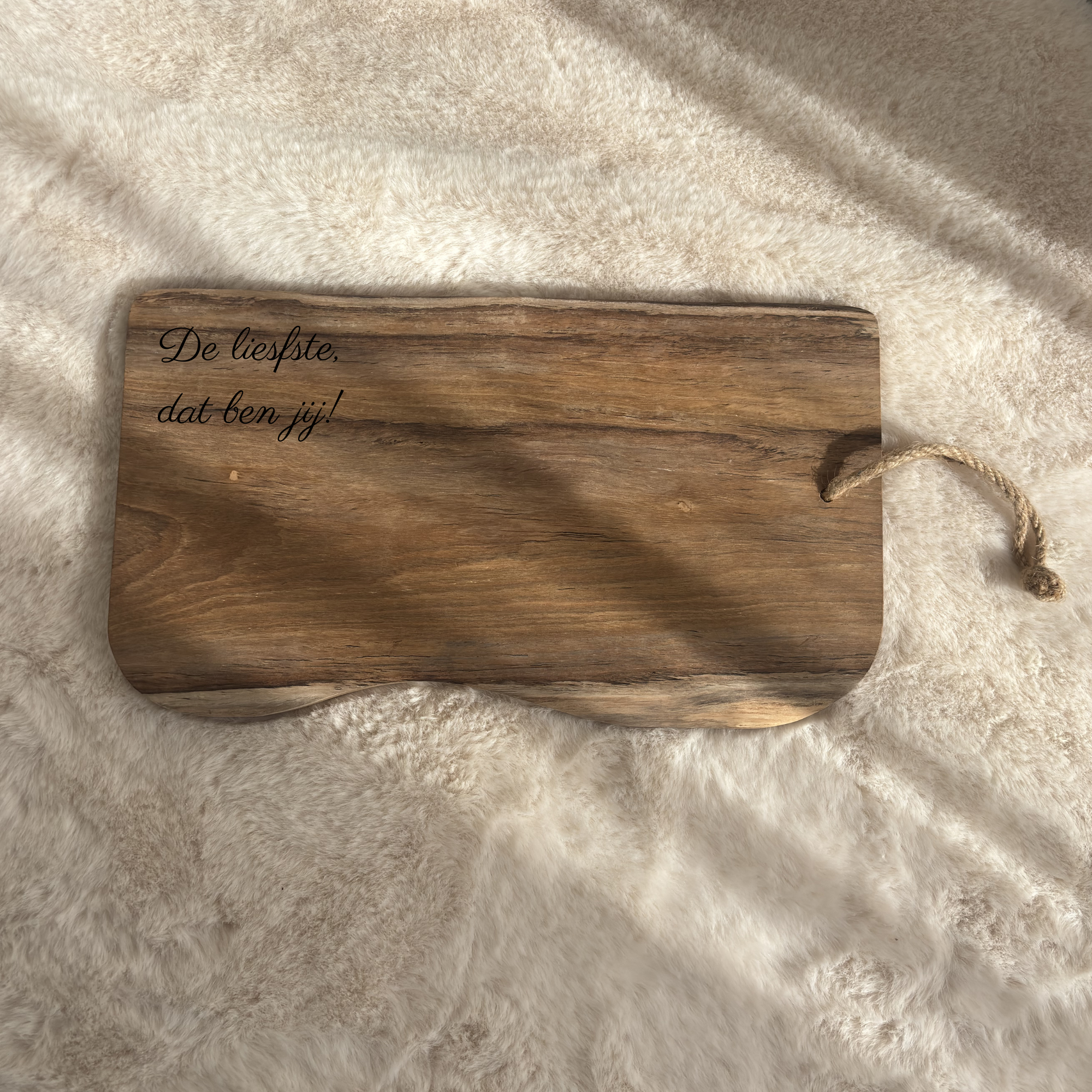 Snijplank Teakhout | Graveren