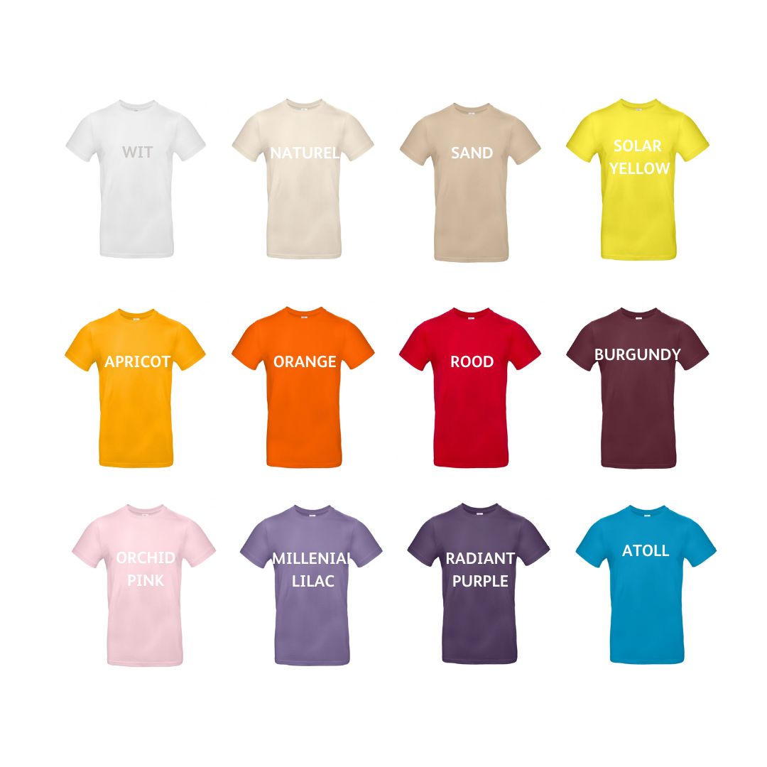 T-shirt met tekst